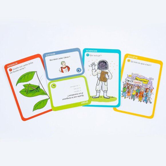 3/$55❤️Qui Que Quiz Géant! French kids card game Éditions Milan Pascal Prévot - Picture 5 of 10